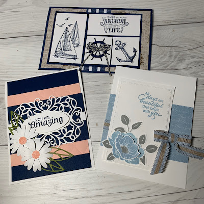 August 5 2019 Card Class Projects