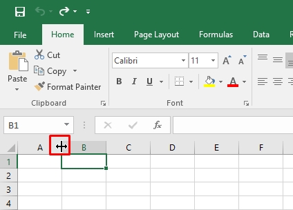 Cara Melebarkan Berbagai Kolom Secara Bersamaan