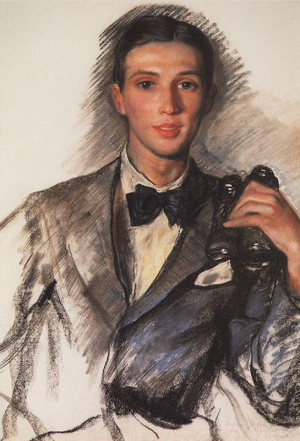 Серебрякова Зинаида Евгеньевна - Портрет художника Д.Д.Бушена. 1922