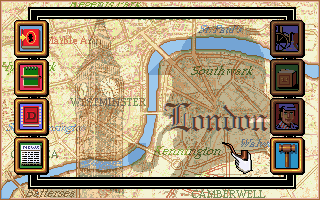 Sherlock Holmes Consulting Detective - Mapa de Londres