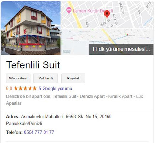 Denizli Kiralık Apart