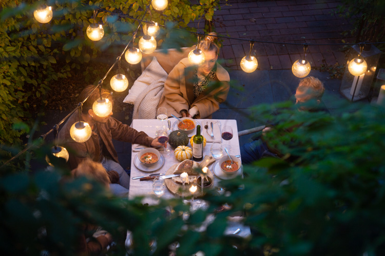 Cosy Danish Outdoor Lights - Handmade Using Recycled Glass!