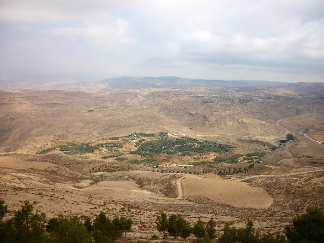 visita del monte nebo, giordania, mosè