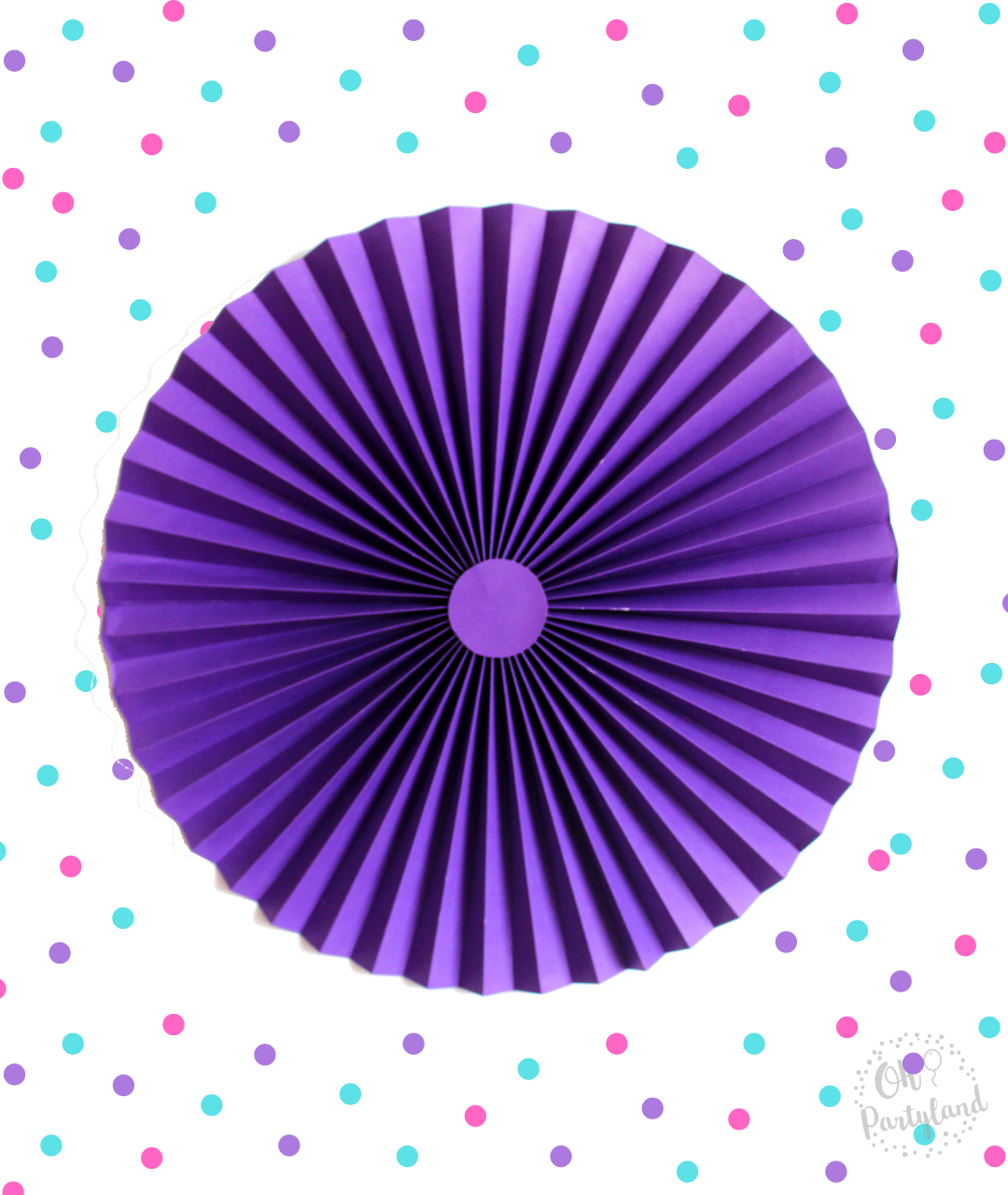 How to make paper rosettes oh partyland