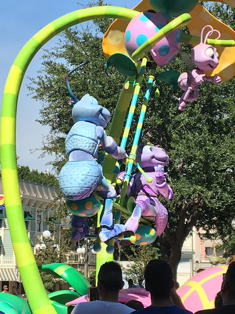 Flik and Atta Pixar Play Parade Disneyland