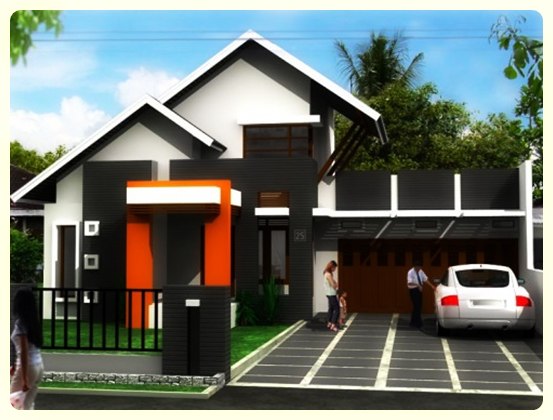 Contoh beberapa bentuk rumah minimalis Contoh beberapa bentuk rumah minimalis