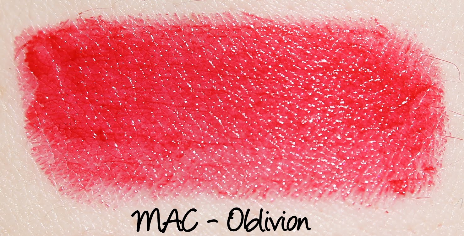 MAC X Rocky Horror Picture Show Lipsticks: Oblivion Swatches & Review