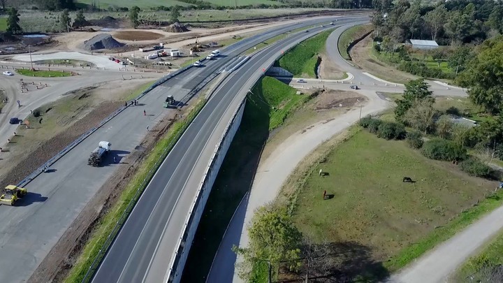 Defensa y Armas Le cambian la cara a la ruta 8 y prometen que dejará