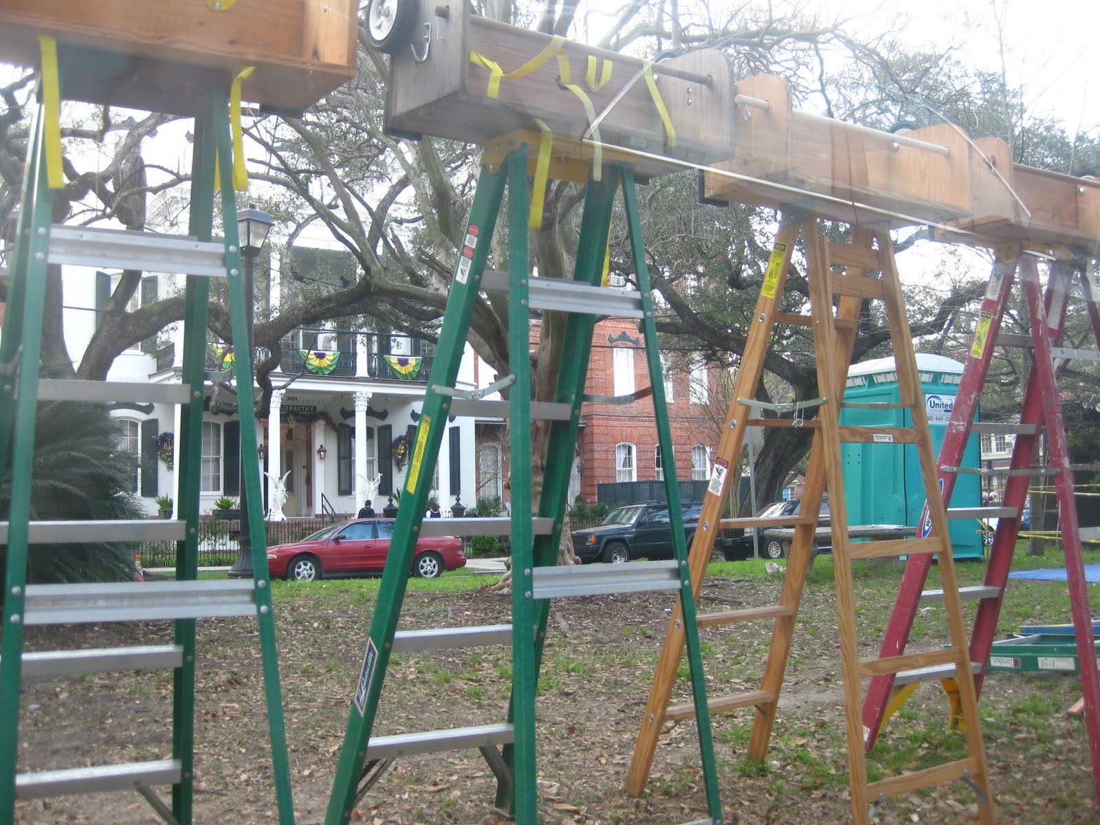 mardi gras ladder accessories