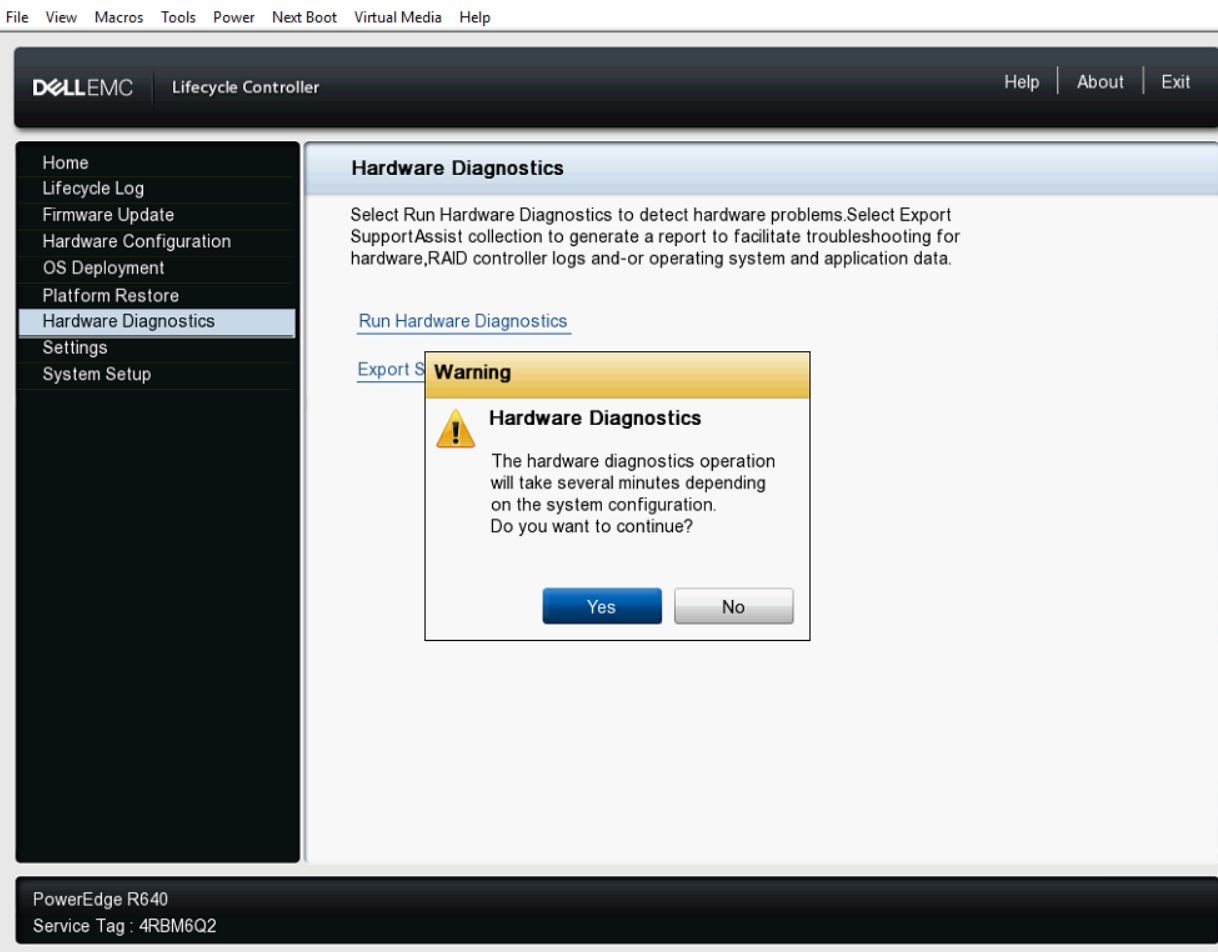 RDTECH BLOG Hardware Diagnostics on Dell Server