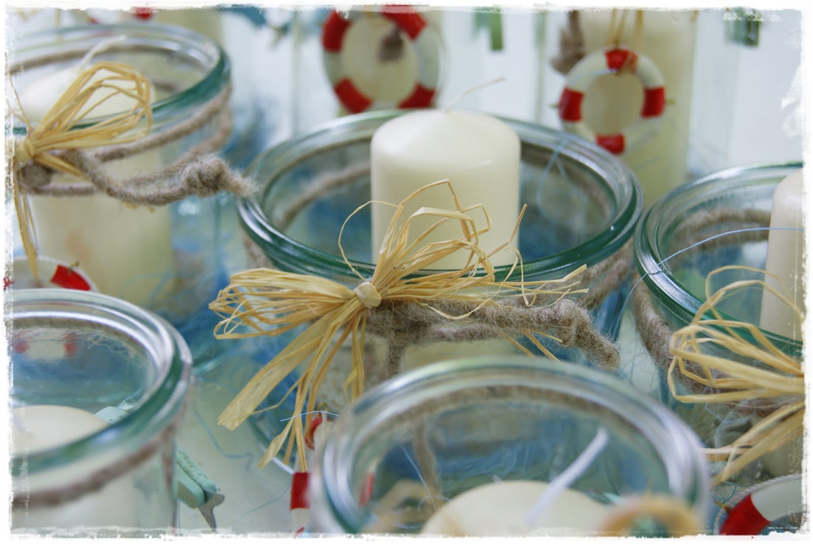 Decofloral: Sommerdeko im Glas serviert...