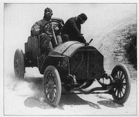 The first Targa Florio in 1906 was won by Alessandro Cagno, driving an Turin-based Itala car