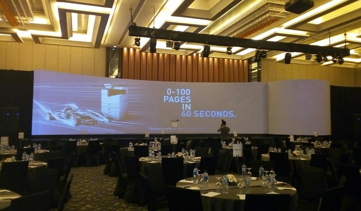Backdrop Projector Mapping Kontraktor Backdrop Jakarta