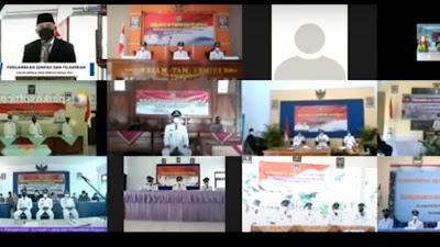 Pengambilan Sumpah & Pelantikan 43 Kepala Desa Kab Purworejo 2021