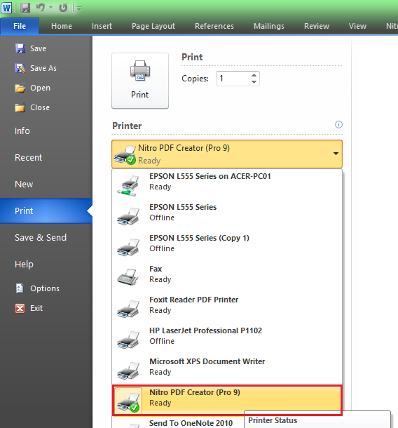 install nitro pdf creator printer install nitro pdf creator printer