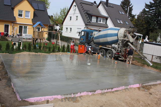 Unser Hausbau: Bodenplatte (3.05)