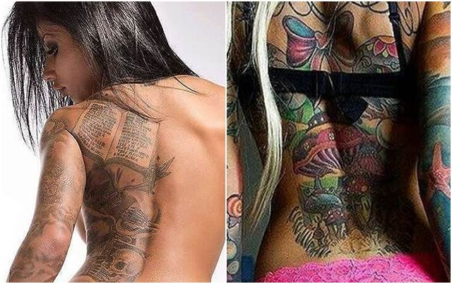 53 Foto Gambar Tato Keren Dipunggung #Tattoo 3D Salib, Tribal Dan Henna Ditubuh Wanita ini 53 Foto Gambar Tato Keren Dipunggung #Tattoo 3D Salib, Tribal Dan Henna Ditubuh Wanita ini