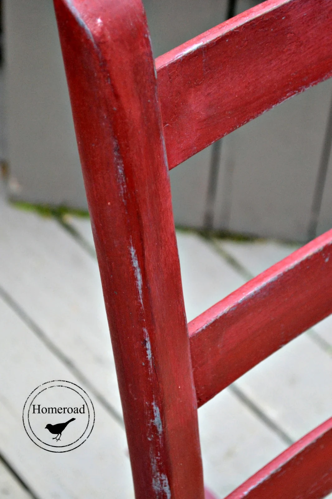 Antique Rocker with an Upholstery Webbing Seat