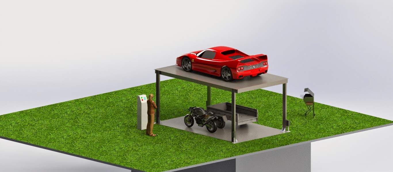 Mechanical Engineering: Project Theme (Vertical Garage)