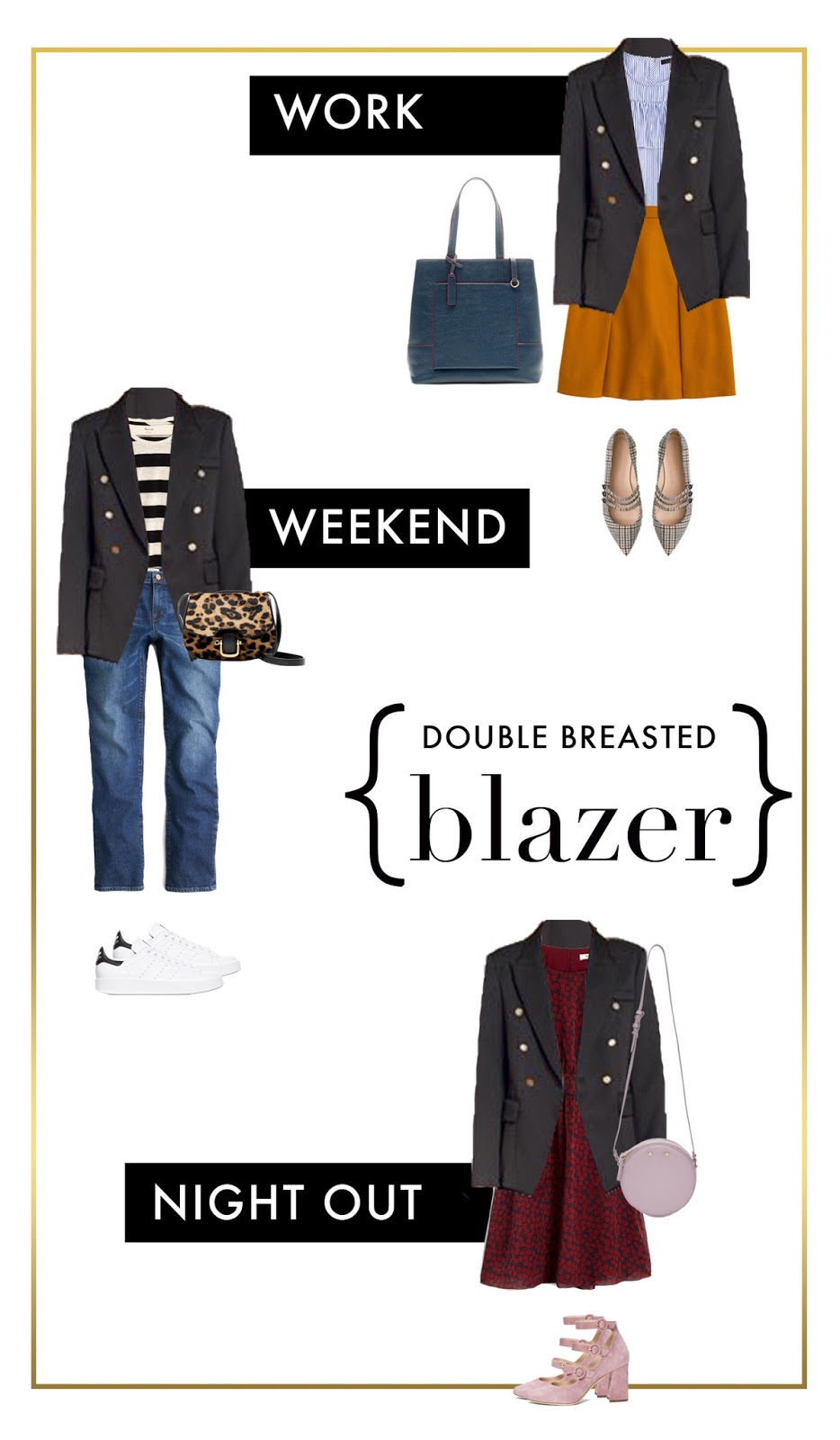 History In High Heels: Wardrobe Workhorse: The Double Breasted Blazer