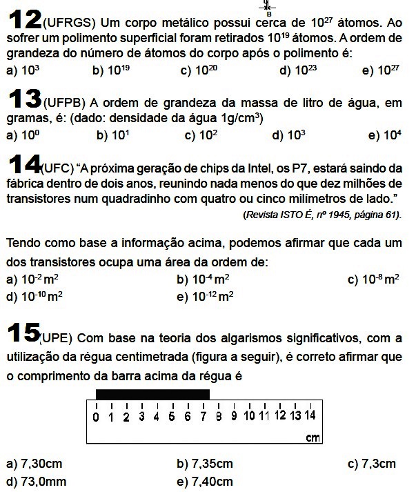 Exercícios sobre a notação cientifica – juntosmatematicamos