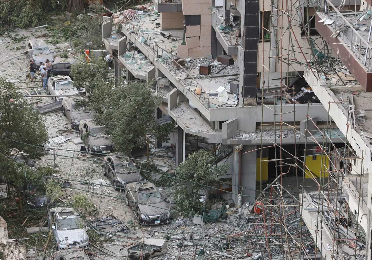 شاهد بيروت بعد المأساة صور صادمة