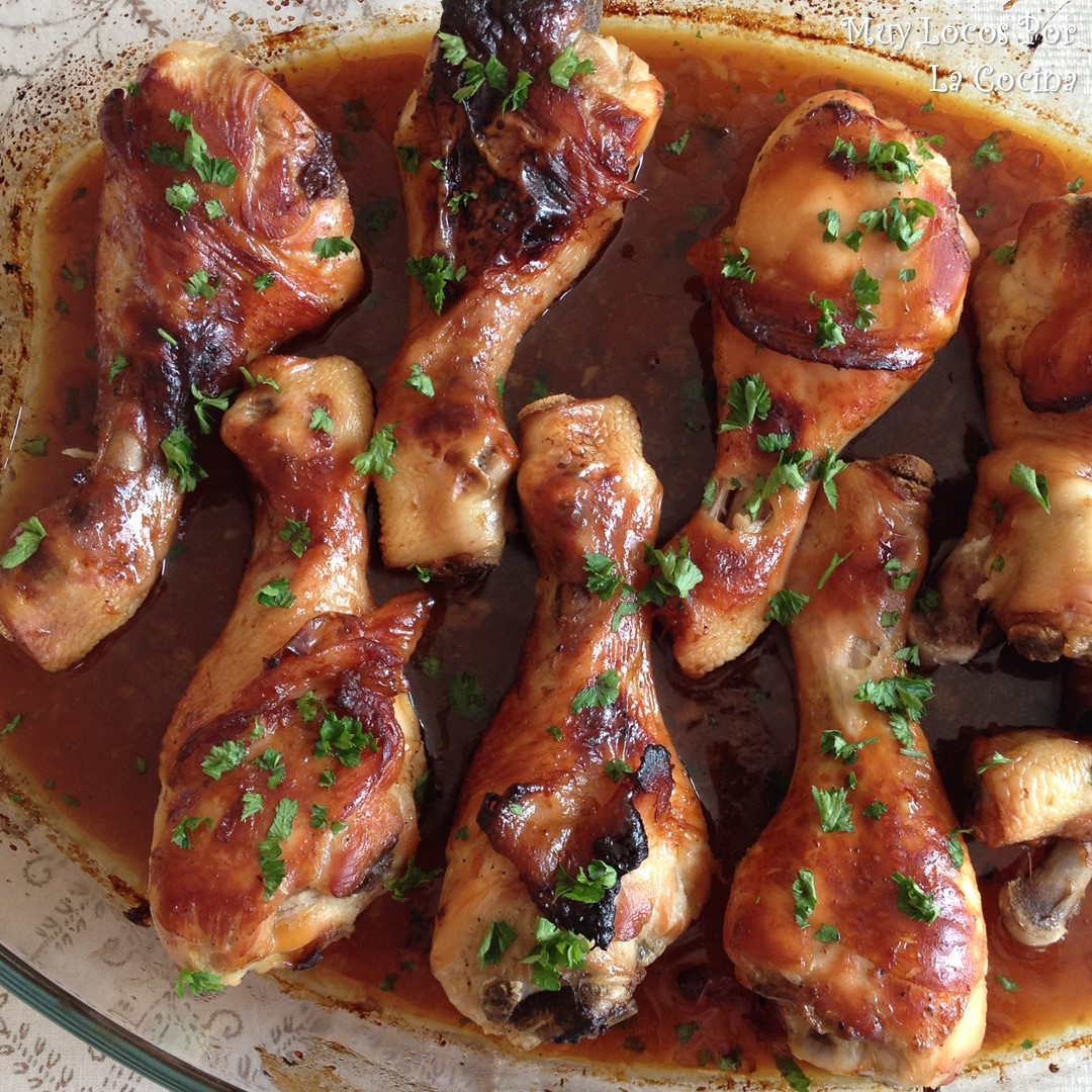 Muy Locos Por La Cocina: Pollo Asado con Salsa de Soja y Miel