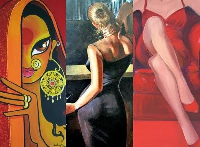Beautiful Women Painting Ideas on Canvas