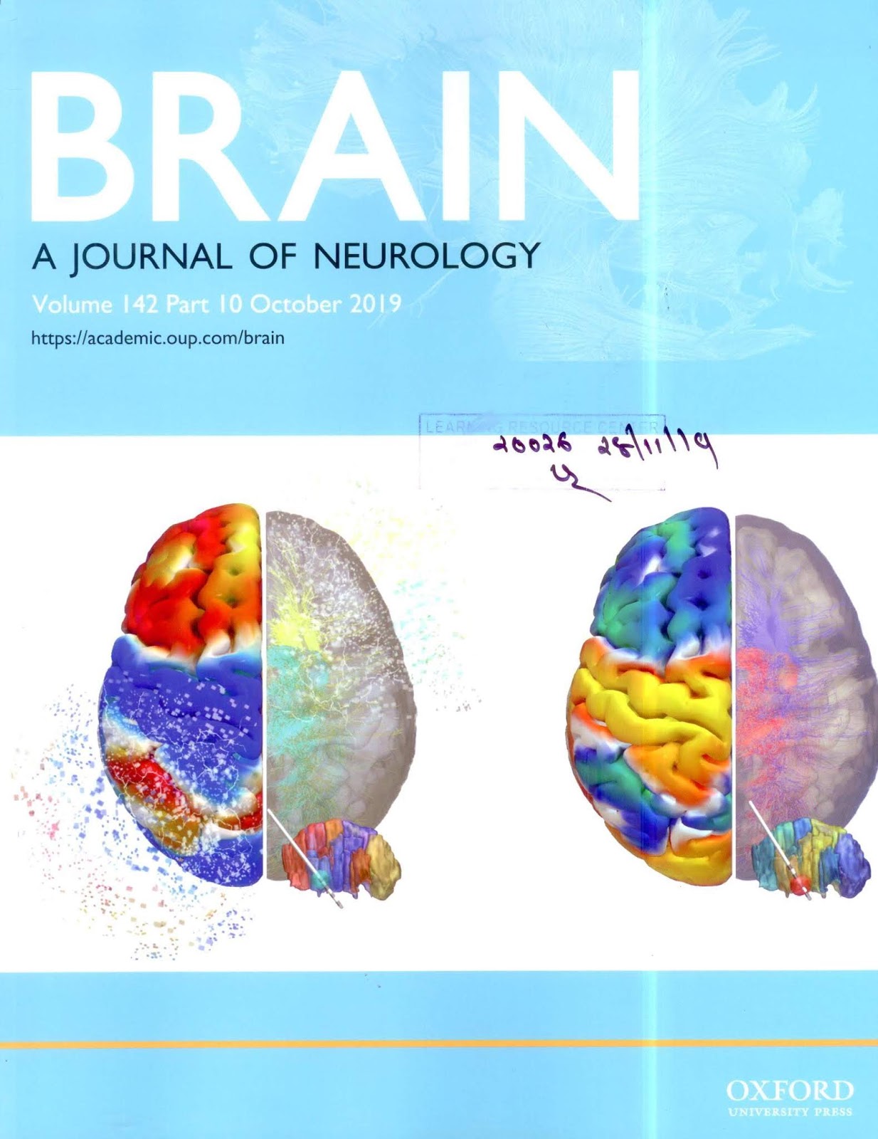 https://academic.oup.com/brain/issue/142/10
