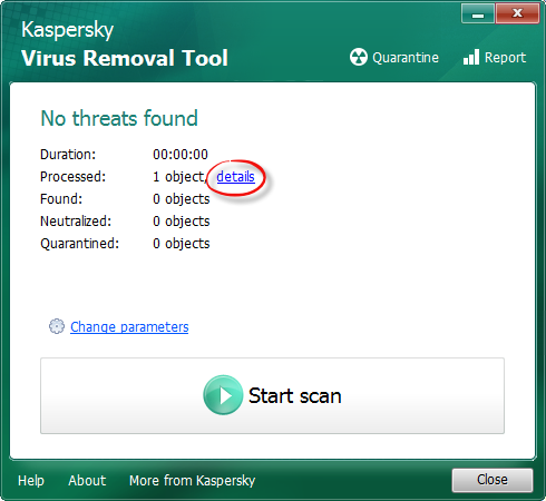 Kaspersky Virus Removal Tool v20 Full
