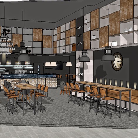 Proyecto interismo: Cafetería 1748 by Villeroy & Boch