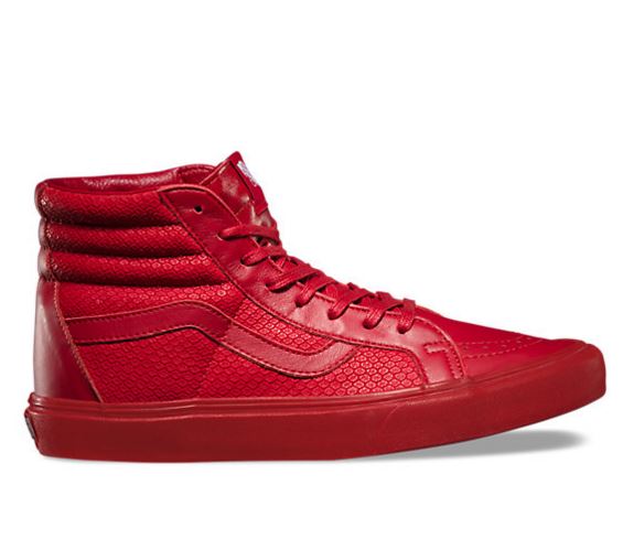 vans sk8 hi red