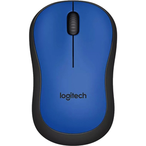 Chuột không dây Logitech M221 xanh dương – Click Silent