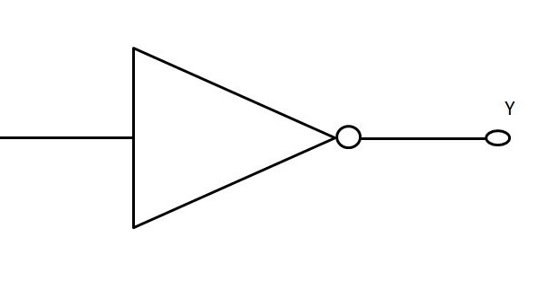 Designing NOT gate using Transistor