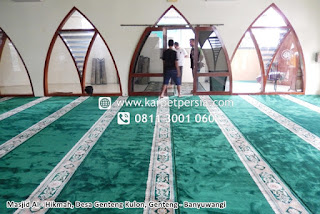Karpet Masjid Meteran Area Purwoharjo Banyuwangi Jawa Timur