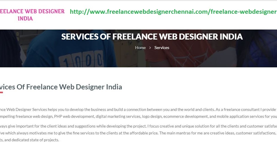 Digital Marketing Freelancer in Chennai Freelance Graphic designer in