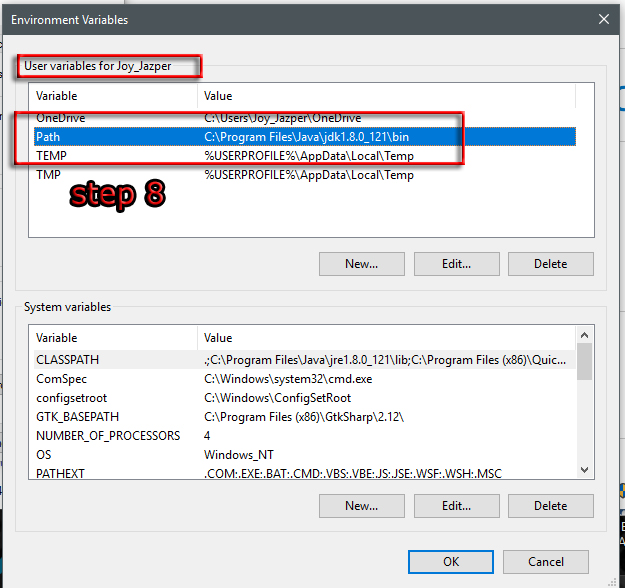 UNITY 3D Tutorials Java installation process with path setting for unity