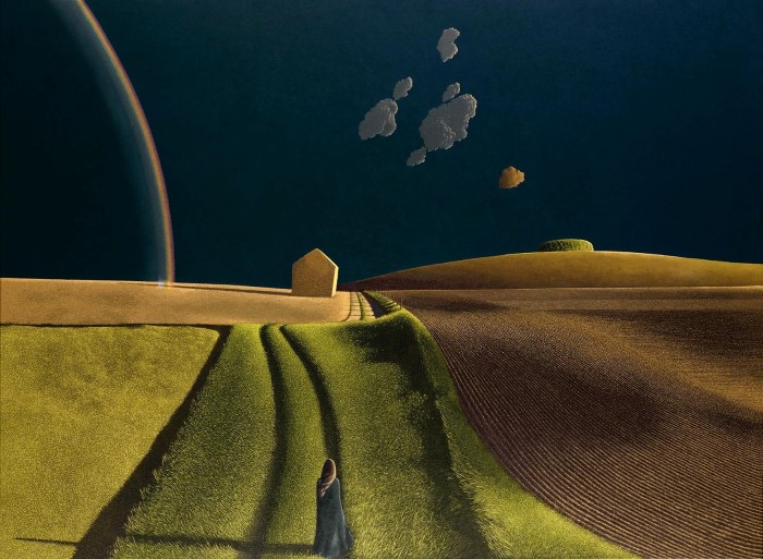 Любовь ко всему "естественному". David Inshaw David Inshaw