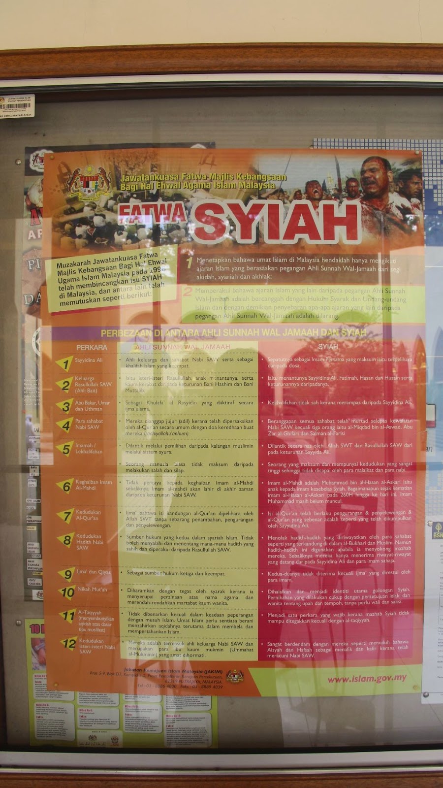 Inilah Hukuman Bagi yang Menyebarkan Ajaran Syiah di Malaysia