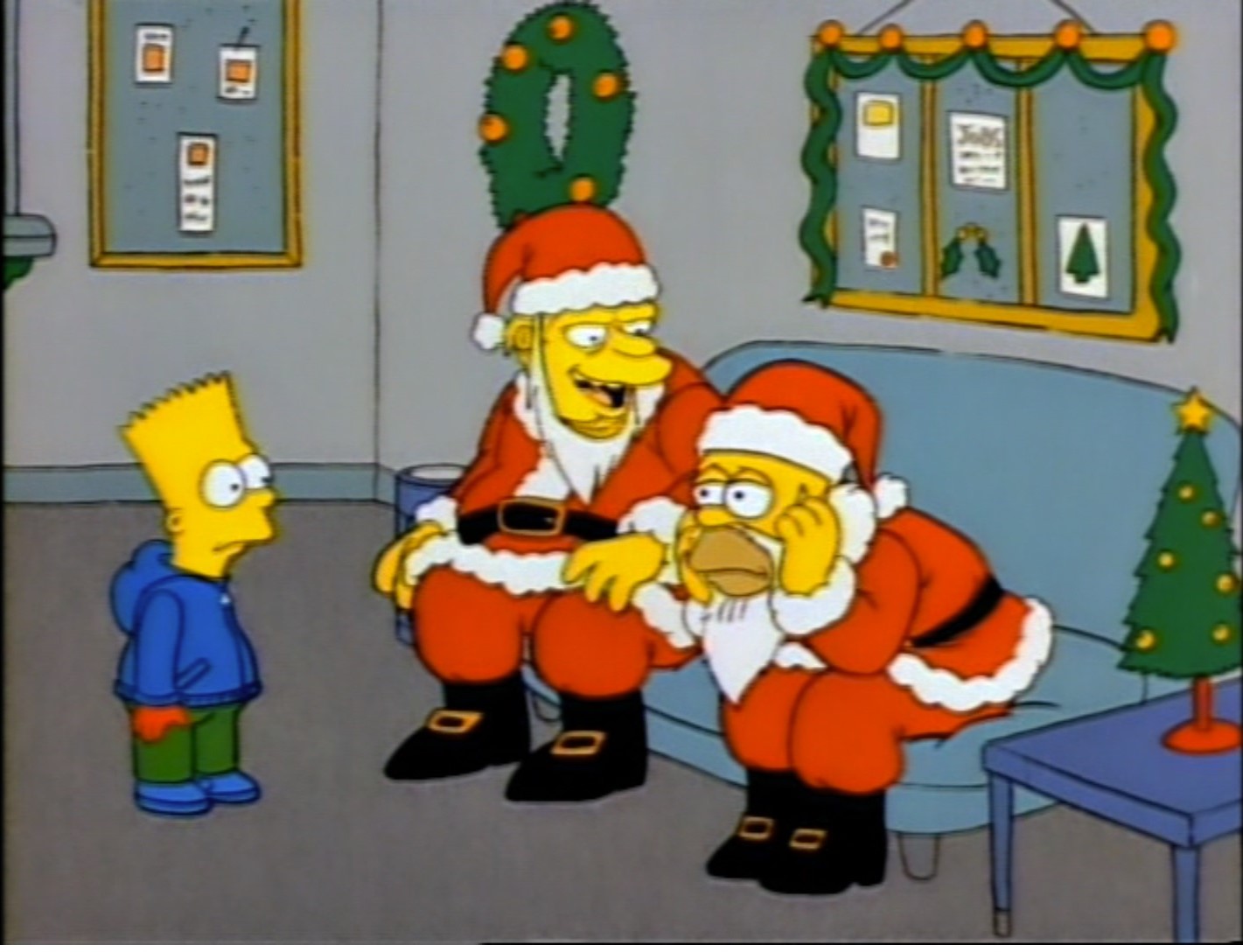 Holiday Film Reviews The Simpsons "The Simpsons Christmas Special