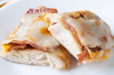 Easy Grilled Chicken Bacon Melt