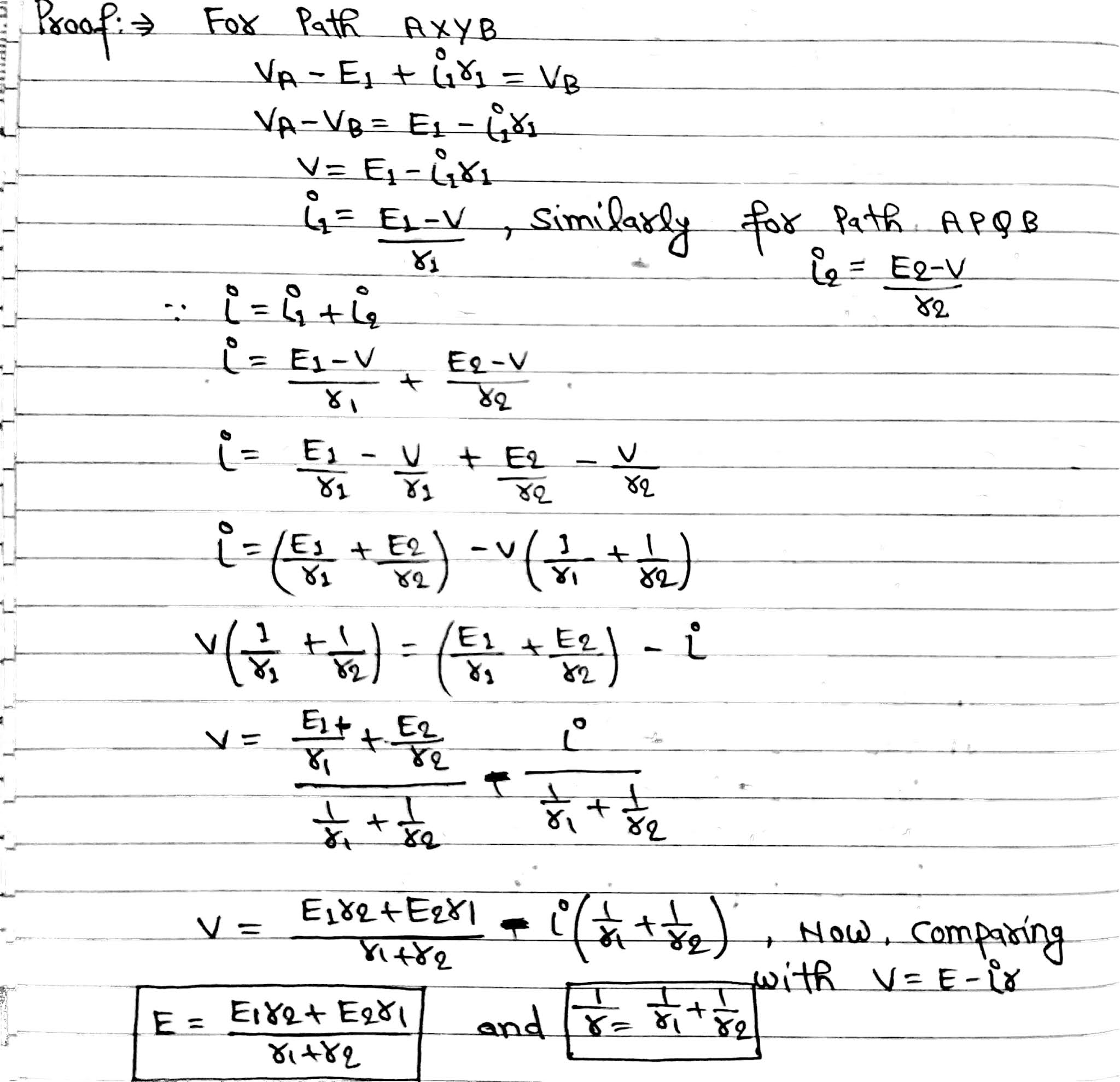 Combinations Of Cells » Maths And Physics With Pandey Sir