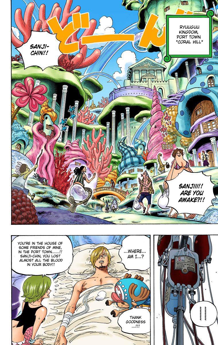 One Piece Chapter 610 Fortune Teller Madam Shirley One Piece Manga Online Colored