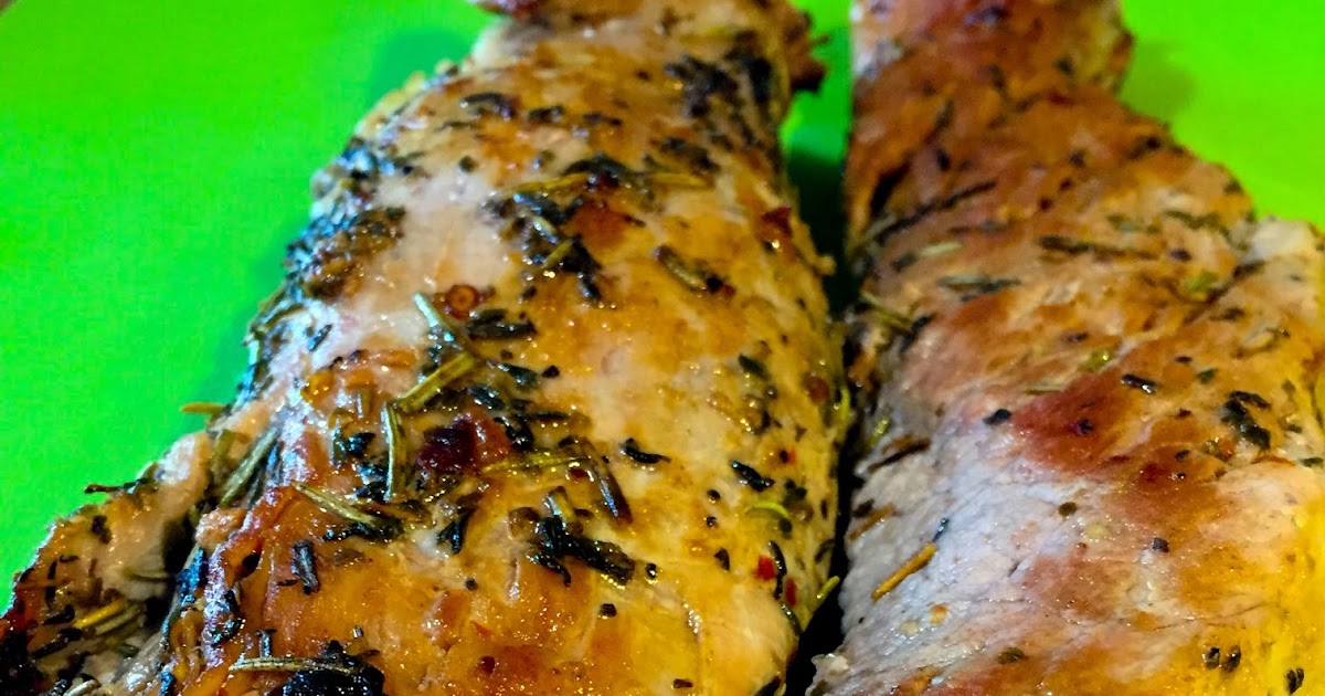 Ain't no cooking like Momma's Instant Pot Sous Vide Greek Pork Tenderloin