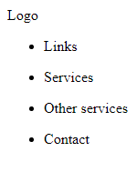 Footer using HTML and CSS