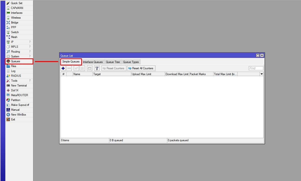 Cara Setting Mikrotik Manajemen Bandwidth Dengan Simple Queues Media Online
