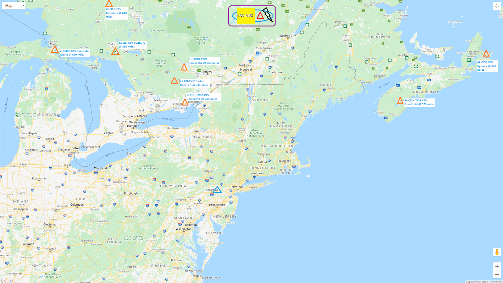 horzepa Eta Aquariids Meteor Shower Canadian Analog TV