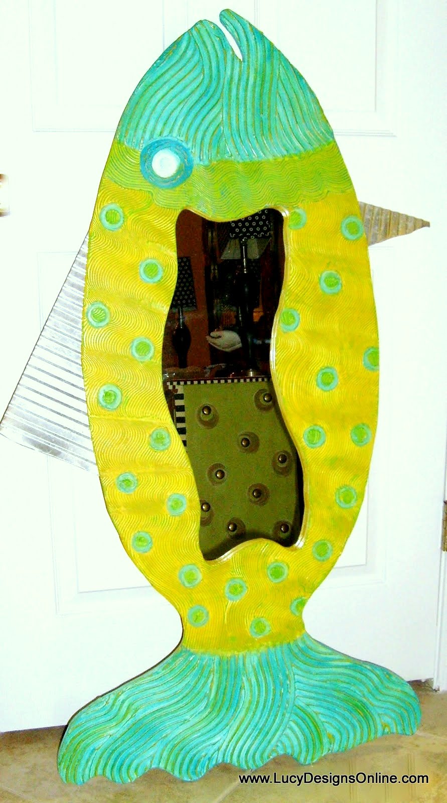 Handmade Mirrors, Fish Mirrors, Furniture Shaped Mirrors, Textured Mirrors and Mirrors with