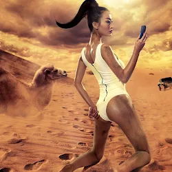 Fantasy Cute Girl Foto 2