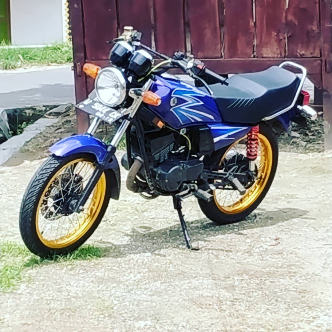 Modifikasi Rx King Warna Biru Polos, Metalik, Tosca, Muda, Langit, Laut